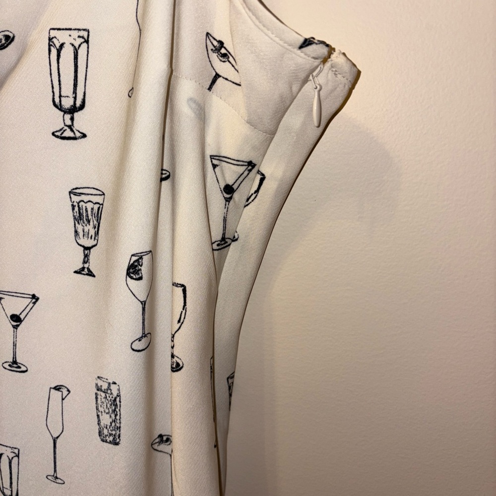 The A&F Julia Slip Maxi Dress Cocktail  Pattern Tall ￼ - Picture 4 of 4